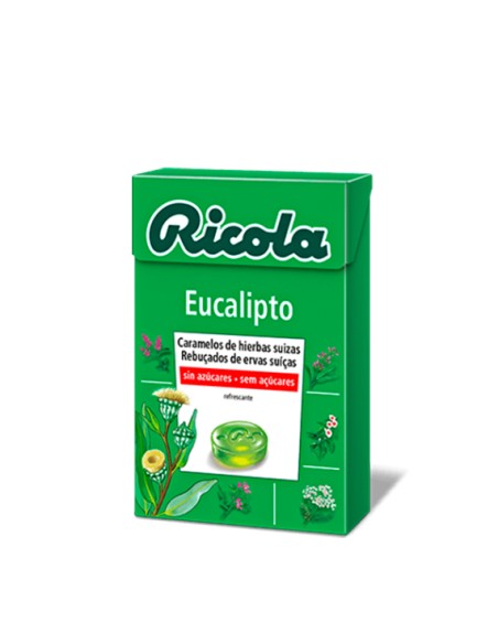 Ricola Caramelos sin Azúcares Eucalipto 50 g