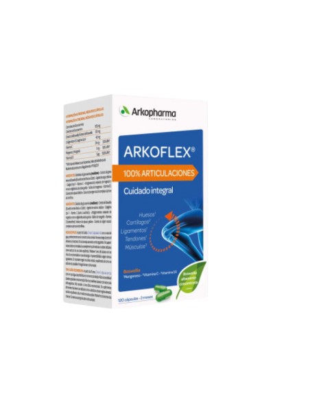 Arkoflex 100% Articulaciones Cuidado Integral 120 cápsulas