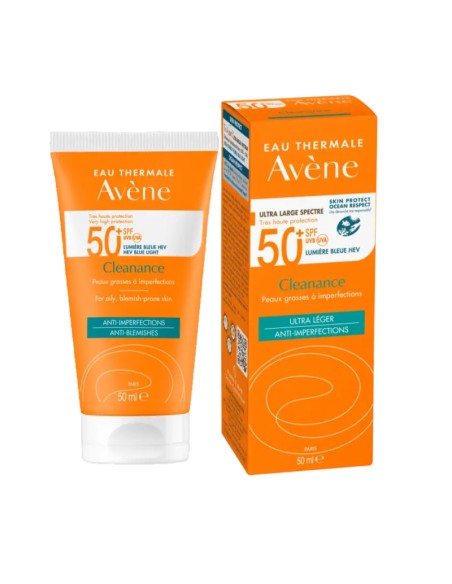 Avène Solar Cleanance SPF50+ 50ml