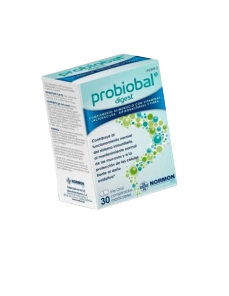 Probiobal Digest 30 Comprimidos Masticables