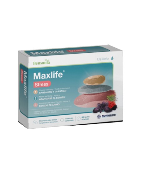 Bensania Maxlife Stress 20 comprimidos Normon