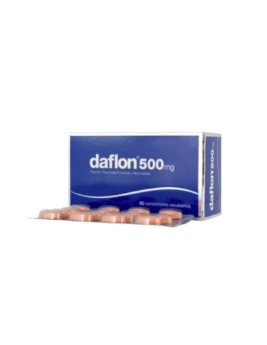 Daflon 500 mg 60 Comprimidos Recubiertos