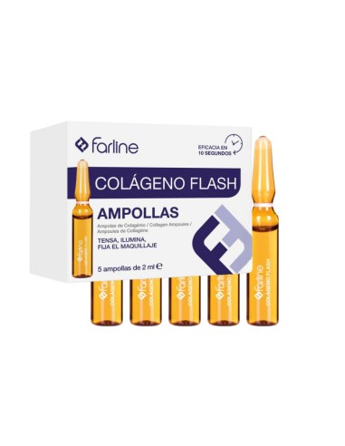 Farline Colágeno Flash 5 Ampollas 2 ml Farline Colágeno Flash 5 Ampollas 2 ml