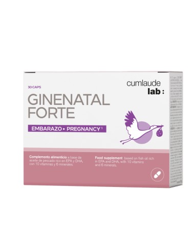 Cumlaude Ginenatal Forte 30 cápsulas Cumlaude Ginenatal Forte 30 cápsulas