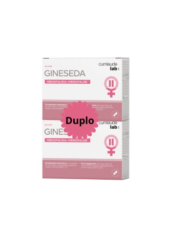 Cumlaude Gineseda Duplo 2x30 Cápsulas Cumlaude Gineseda Duplo 2x30 Cápsulas