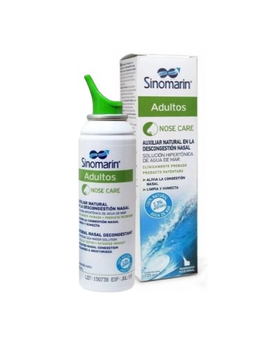 Sinomarin Adultos limpieza nasal 125ml Sinomarin Adultos limpieza nasal 125ml