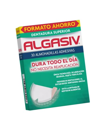 Algasiv almohadillas adhesivas superior 30 uds
