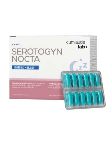 Cumlaude Serotogyn Nocta 30 Cápsulas Cumlaude Serotogyn Nocta 30 Cápsulas