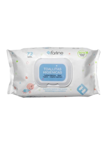 Farline Bebé Toallitas Higiénicas 72...