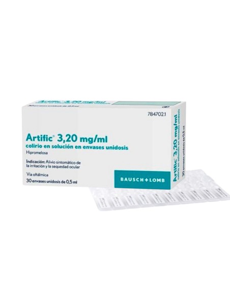 Artific 3.2 MG/ML Colirio 30 Monodosis Solución