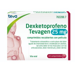 Dexketoprofeno Tevagen 25...