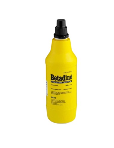 Betadine Solución Dermica 500 ml Betadine Solución Dermica 500 ml