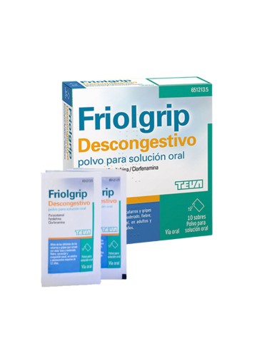 FriolGrip Descongestivo 10 Sobres...