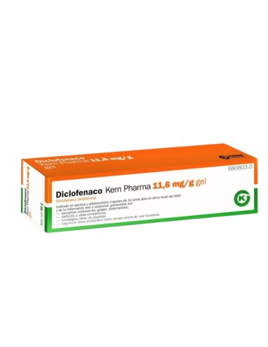 Diclofenaco Kern Pharma 11,6 MG/G Gel...