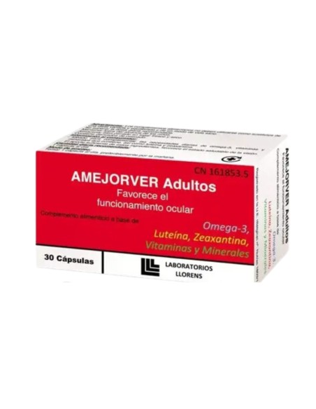 Amejorver Adultos 30 cápsulas