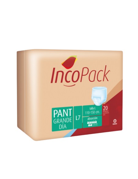 Incopack Pant Día Talla Grande 80 Absorbentes