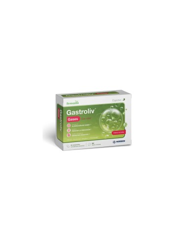 Bensania Gastroliv Gases 60 comprimidos