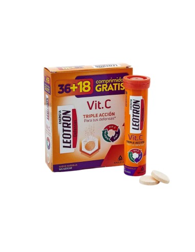 Leotron Vit.C Naranja 36 + 18...