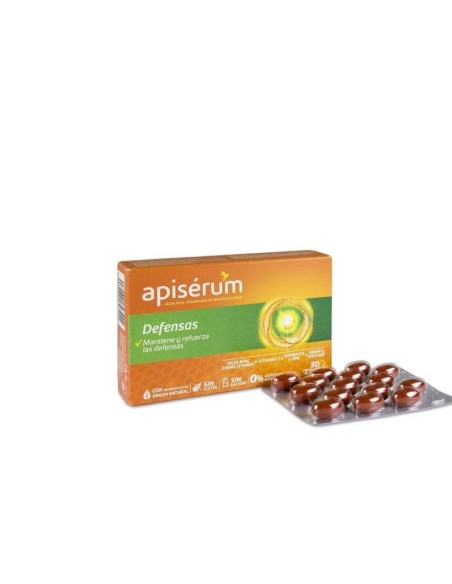 Apiserum Defensas 30 cápsulas