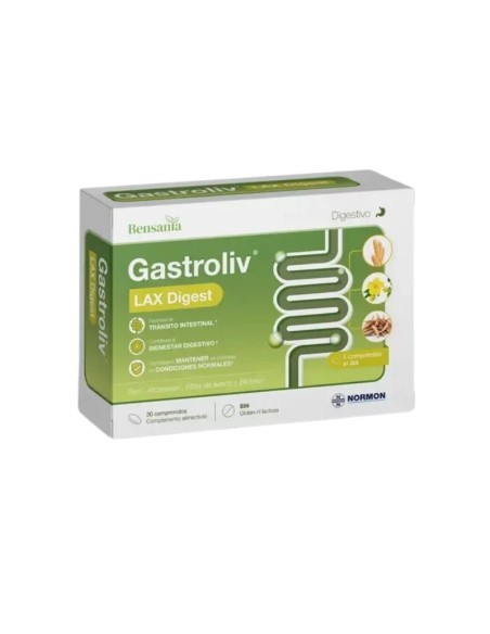 Bensania Gastroliv Lax Digest 30 comprimidos
