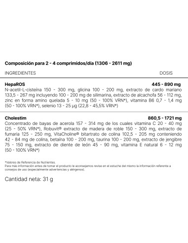 NHCO AminoLiver 28 comprimidos NHCO AminoLiver 28 comprimidos