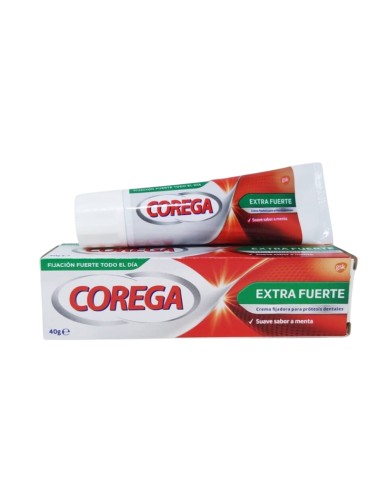 Corega Crema Fijadora Extra Fuerte 40g