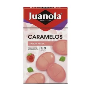 Juanola Caramelos sabor fresa