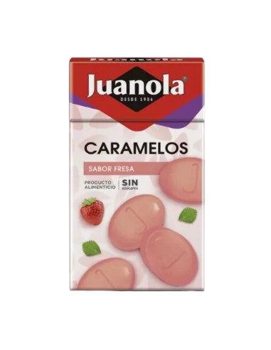 Juanola Caramelos sabor fresa Juanola Caramelos sabor fresa
