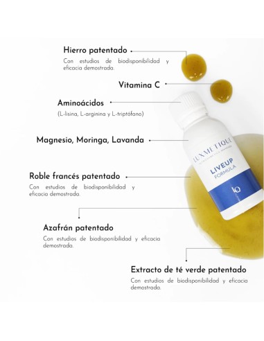 Luxmetique LiveUp Fórmula 15 viales