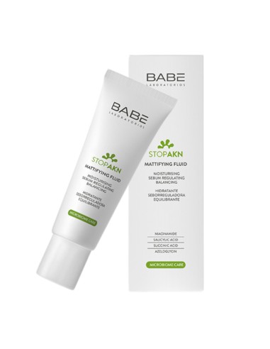 BABÉ STOP AKN Fluido Matificante 50 ml BABÉ STOP AKN Fluido Matificante 50 ml