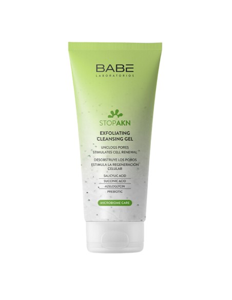 BABÉ STOP AKN Gel Limpiador Exfoliante 200 ml