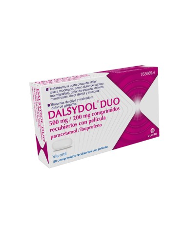 Dalsydol Duo 500 mg/200 mg 20... Dalsydol Duo 500 mg/200 mg 20...