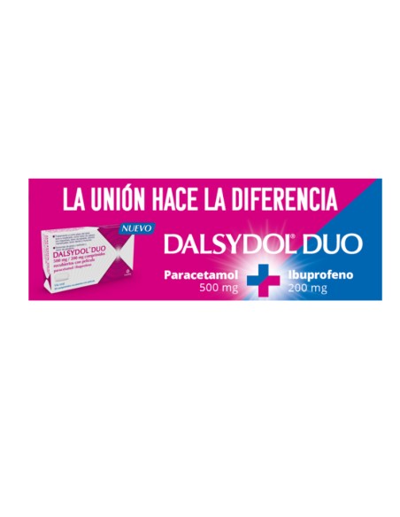 Dalsydol Duo 500 mg/200 mg 20 Comprimidos