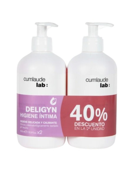 Cumlaude Duplo higiene íntima Deligyn 2x500ml