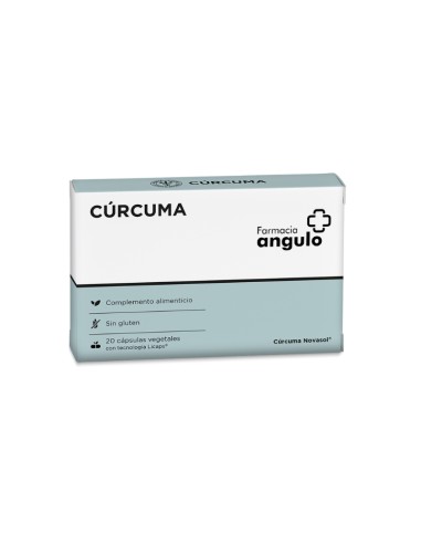 Angulo Cúrcuma 20 cápsulas Angulo Cúrcuma 20 cápsulas