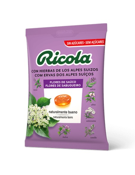 Ricola Bolsa Caramelos Flores de Saúco 70 g