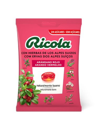 Ricola Bolsa Caramelos Arándano Rojo...