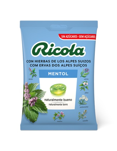 Ricola Bolsa Caramelos Mentol 70 g