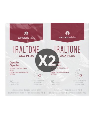 Iraltone Duplo Aga Plus 2x60 cápsulas