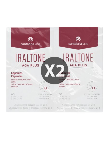 Iraltone Duplo Aga Plus 2x60 cápsulas