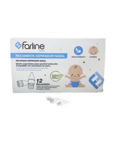 Farline Recambios Aspirador Nasal 12...