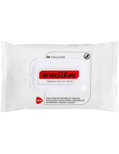 Anso Ansollitas 50 toallitas