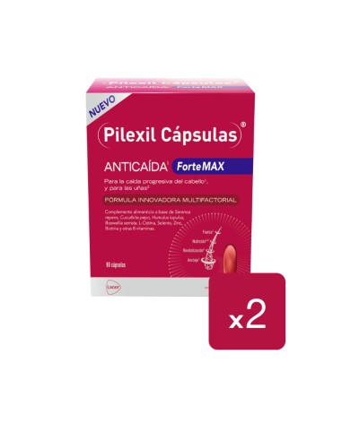 Pilexil Anticaída Forte MAX Duplo... Pilexil Anticaída Forte MAX Duplo...
