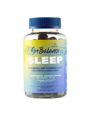 Aquilea OnBalance Sleep 60 vegan gummies Aquilea OnBalance Sleep 60 vegan gummies