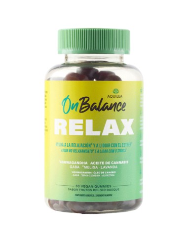 Aquilea OnBalance Relax 60 vegan gummies Aquilea OnBalance Relax 60 vegan gummies