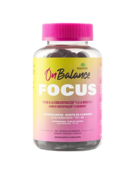 Aquilea OnBalance Focus 60 vegan gummies