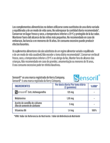 Aquilea OnBalance Sleep 60 vegan gummies