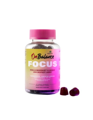 Aquilea OnBalance Focus 60 vegan gummies Aquilea OnBalance Focus 60 vegan gummies