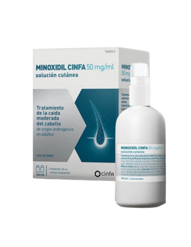 Minoxidil Cinfa 50 mg/ml Solución...