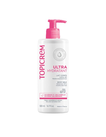 Topicrem Duplo Leche Corporal Ultra-Hidratante 2x500 ml